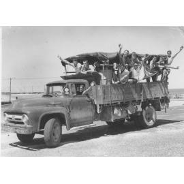 Members of South Curl Curl SLSC on the road to Australian Surf Championships Perth