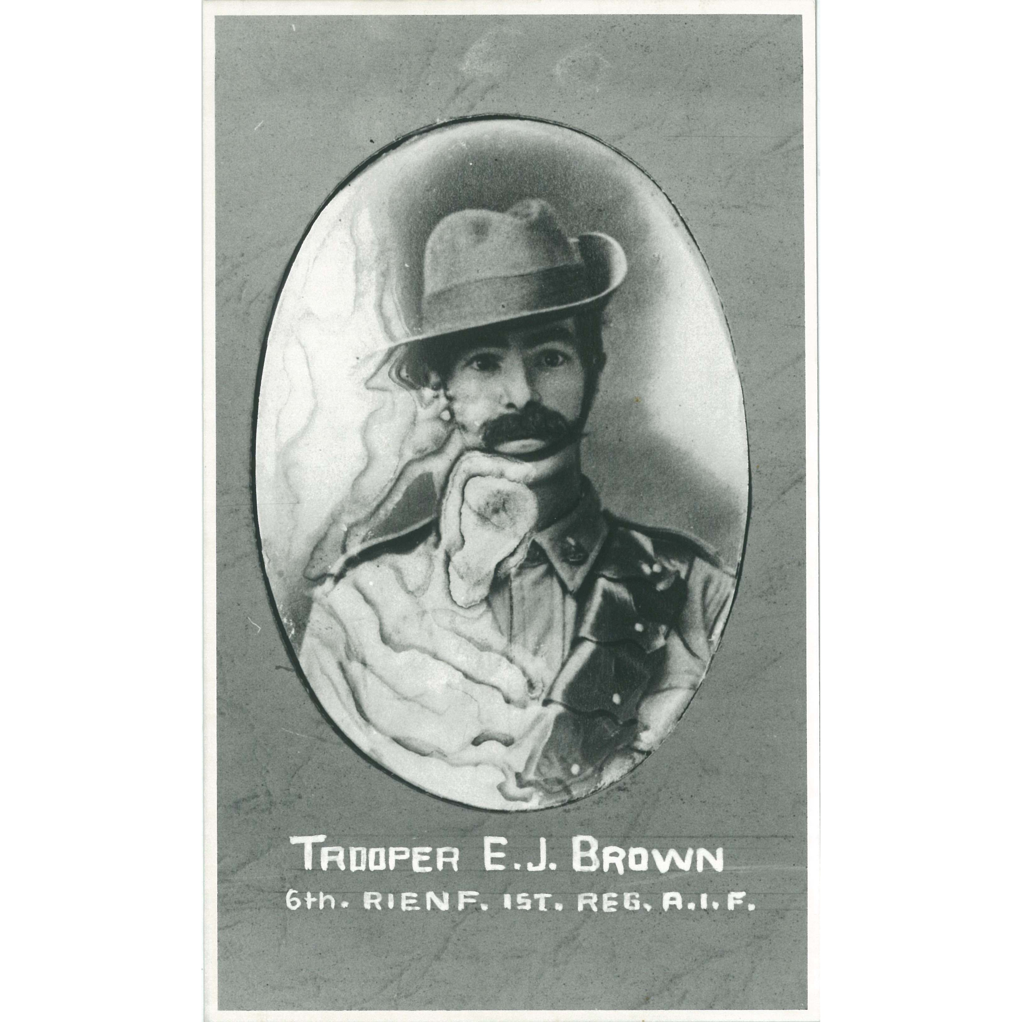 E J Brown