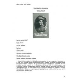 Vickers, Harold
