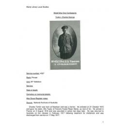 Tonkin, Charles George