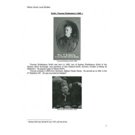 Smith, Thomas Shaftesbury