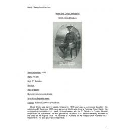 Smith, Alfred Hudson