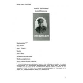 Sinclair, William George