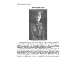 Savage, Arnold Drysdale