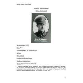 Phelps, Harold Ernest