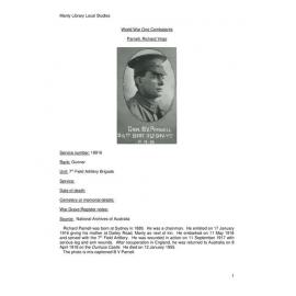 Parnell, Richard Virgo