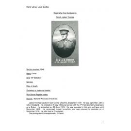 Parish, Jabez Thomas