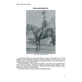 Milloy, James McIntyre