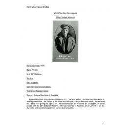 Miller, Robert Acheson