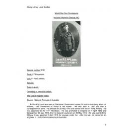 McLeod, Roderick George