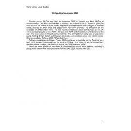 McCue, Charles Joseph