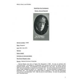 Maisey, Samuel Reginald