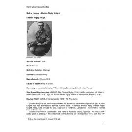Knight, Charles Rigby