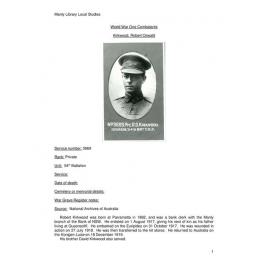Kirkwood, Robert Oswald