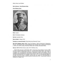 Kirke, Errol Wharton
