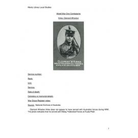 Kirke, Clement Wharton