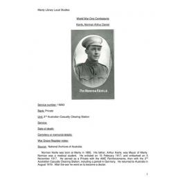 Keirle, Norman Arthur Daniel