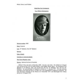 Kay, William Shakespeare