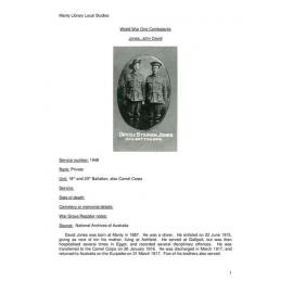 Jones, John David
