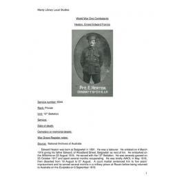 Heaton, Ernest Edward Francis