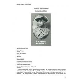 Healey, Steven William