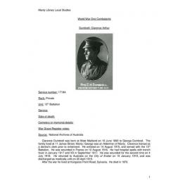 Dumbrell, Clarence Arthur