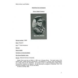 Driver, Walter Frederick