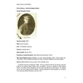 Donkin, Harold Hampden