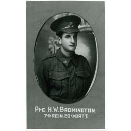 Badmington, Harry (Henry)  Duff, 3019