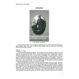 Doherty, Brian, letter
