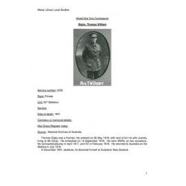 Digby, Thomas William