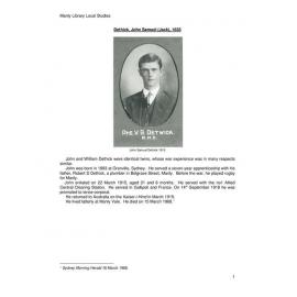 Dethick, John Samuel