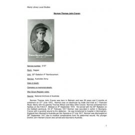Craven, Norman Thomas John