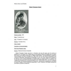 Cowen, Robert Thompson