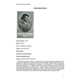 Connor, Charles Stewart