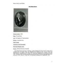 Burton, Paul Edgar