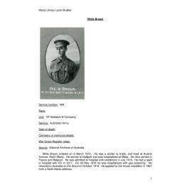 Brown, William