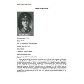 Brown, George Richard