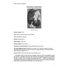 Breedon, Harold