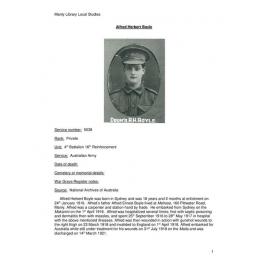 Boyle, Alfred Herbert