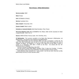 Bellchambers, William