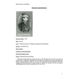 Beckman, Alexander Leander