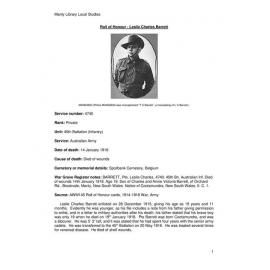 Barrett, Leslie Charles
