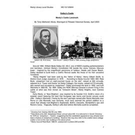 Dalley's Castle history