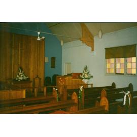 Interior of Methodist (Tongan) Church Dee Why