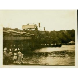Opening of the Spit Bridge 1924