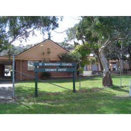 Warringah Council's Cromer Depot 2007