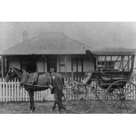 A.P.Hall horse and carriage taxi service between Manly and Dee Why Beach