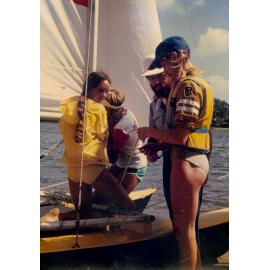 Warringah Council's school holiday sailing club, Pittwater