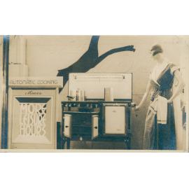 Manly Gas Company Limited showroom gas cooker display, at 3 Sydney Road, Manly